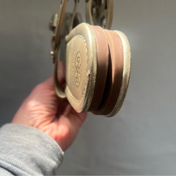 Tory Burch Metallic Sandals - Picture 5 of 6